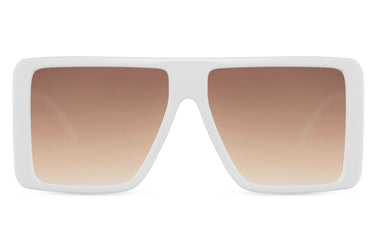 Heart-shaped sunglasses with pink lenses
